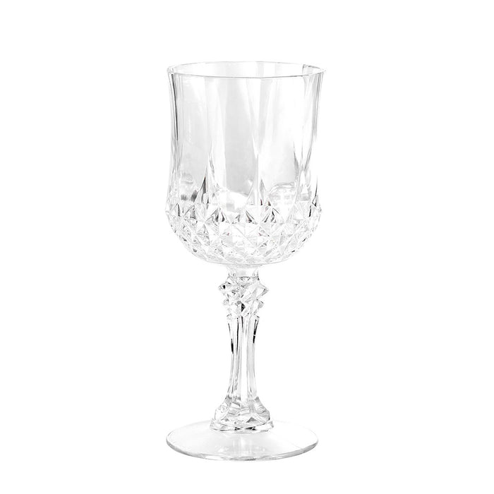 Lemon & Lime CRYSTAL DECO WINE GLASS 220ML