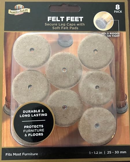 Parker & Bailey Felt Feet (8 Pc)