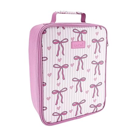 INS. XL JUNIOR LUNCH BAG BOWS & HEARTS