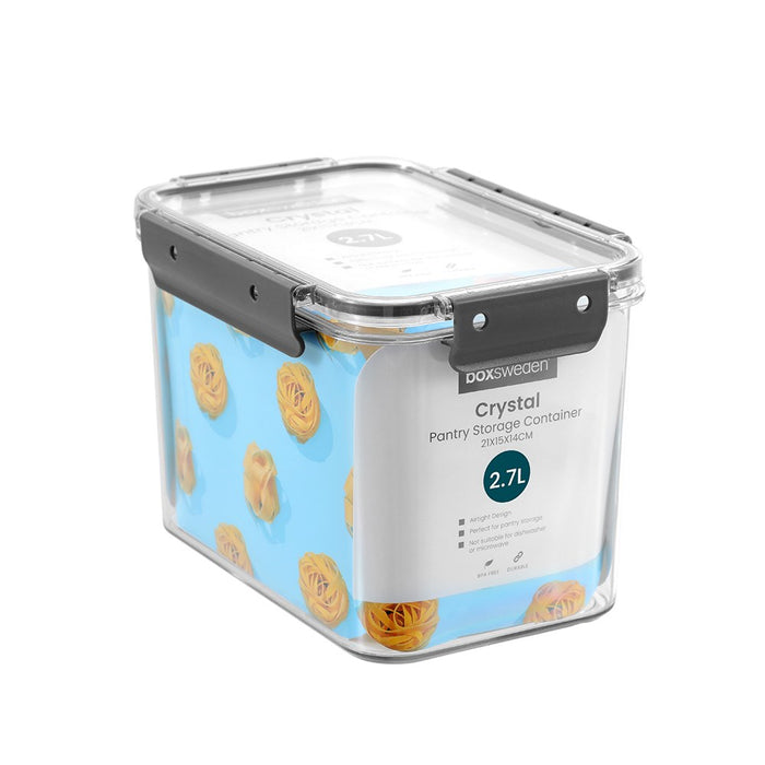 Lemon & Lime CRYSTAL PANTRY STORAGE CONTAINER 2.7L 21X15X14CM