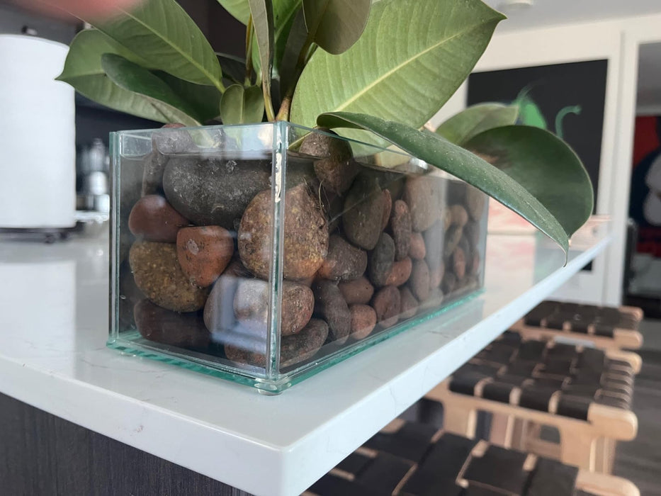 Garden Path Decorative Pebbles - Variety Packs for Landscaping and Gardening Black Pebbles White Pebbles