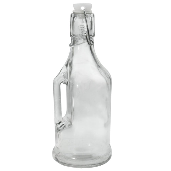Lemon & Lime GLASS CLIP BOTTLE 350ML 7.5X7.5X19.5CM