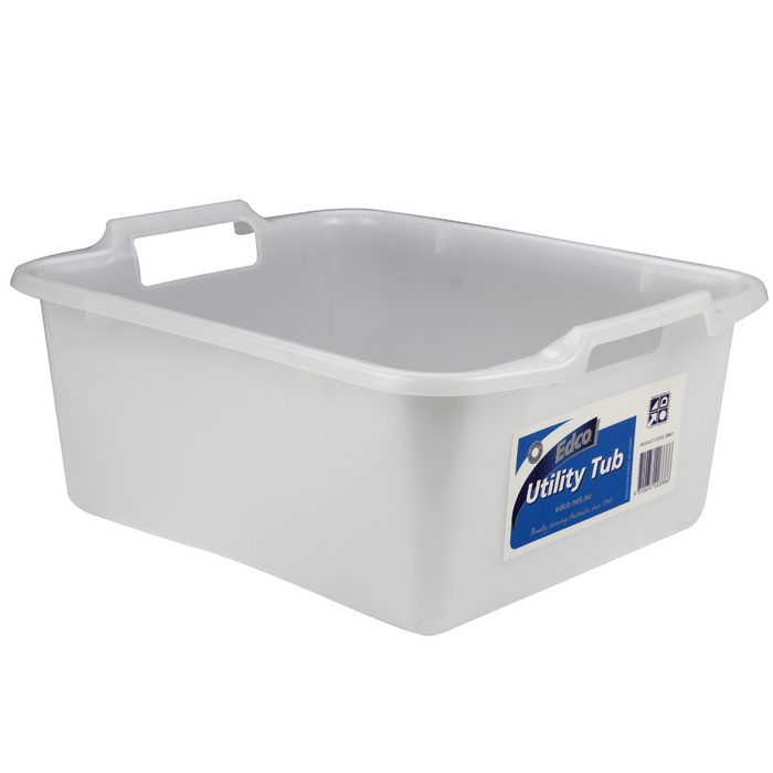 Trademark Edco plastic gauge pot utility tub 10ltr