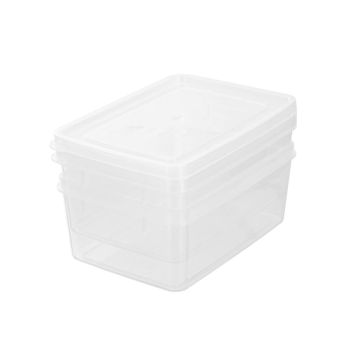 Lemon & Lime KEEP FRESH FOOD CONTAINER 2PK 600ML 13.5X10X6CM
