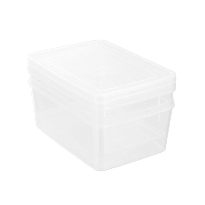 Lemon & Lime KEEP FRESH FOOD CONTAINER 2PK 900ML 11.5X16X7CM