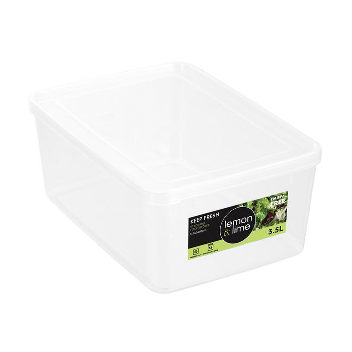 Lemon & Lime KEEP FRESH FOOD CONTAINER 3.5L 17.5X24X10CM