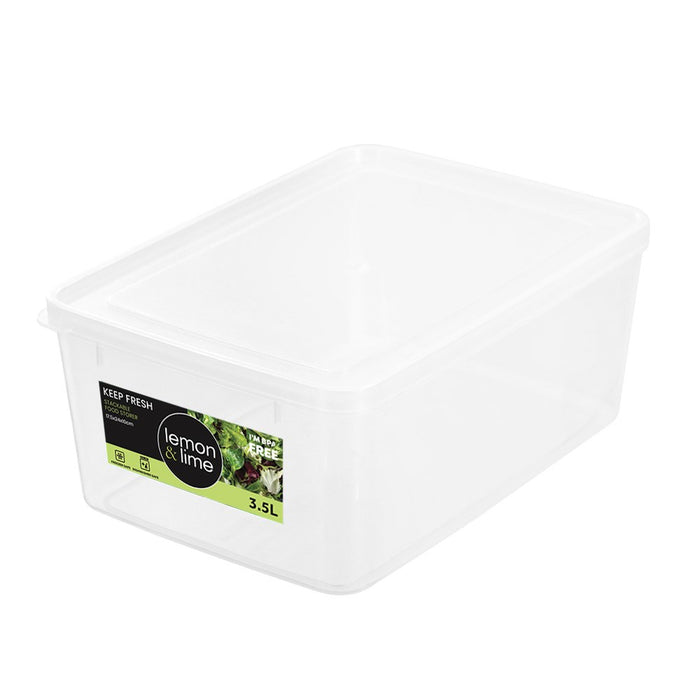 Lemon & Lime KEEP FRESH FOOD CONTAINER 3.5L 17.5X24X10CM