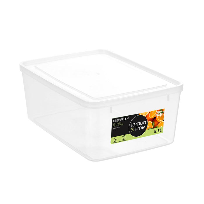 Lemon & Lime KEEP FRESH FOOD CONTAINER 5.5L 20X28X11.5CM