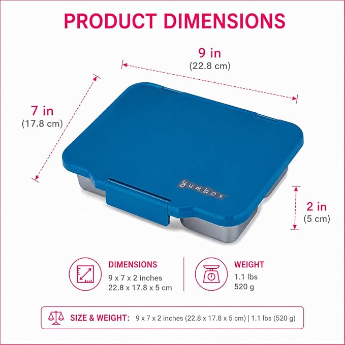 PRET S/S 4 COMPARTMENT NORMANDY BLUE