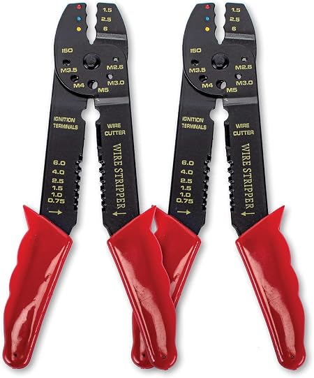 Crimping Tool And Wire Stripper 5-Way