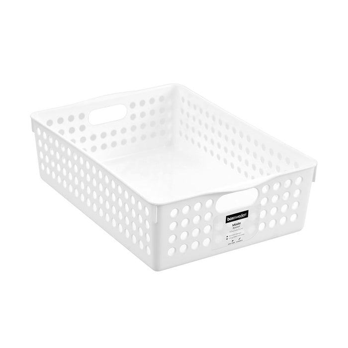 Boxsweden Mode Basket White 30X21X8.5Cm