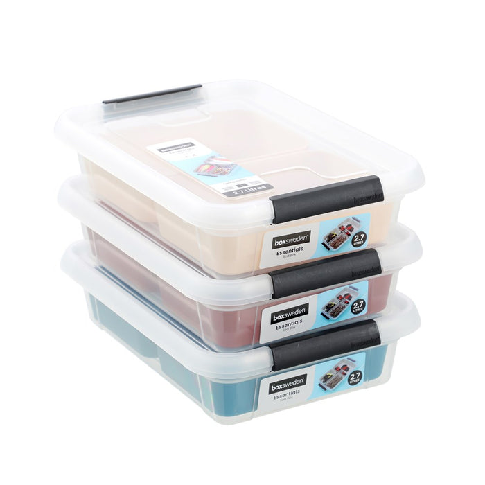 Boxsweden Essentials Sort Box 2.7L Inc Trays