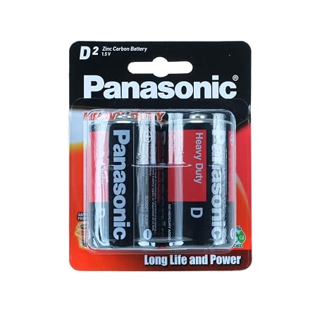 Battery Panasonic Heavy Duty Battery (D) 2pk
