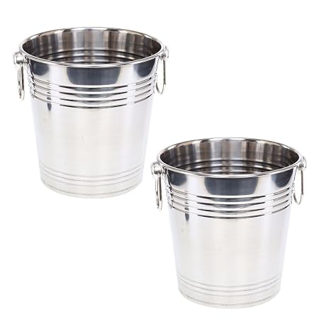 Stainless Steel Wine Bucket 21cm (H) x 21.5cm