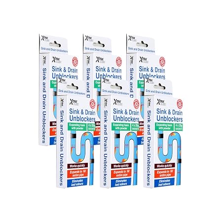 Drain Unblocker Includes 4 x 25g Sachets