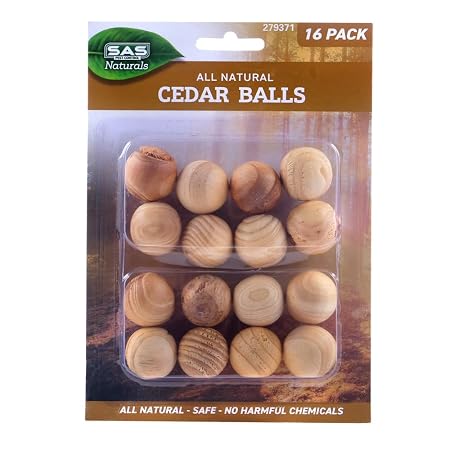 Cedar Balls Natural 16pk