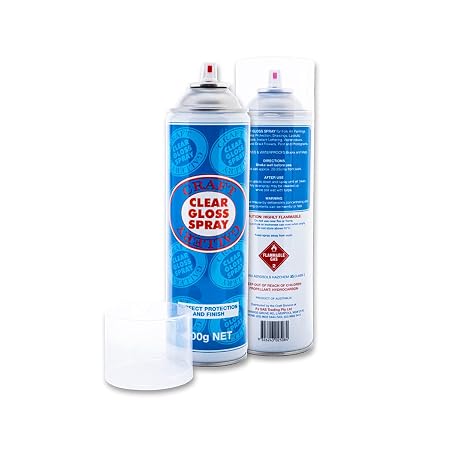 Gloss Spray Clear 400g (Enamel)