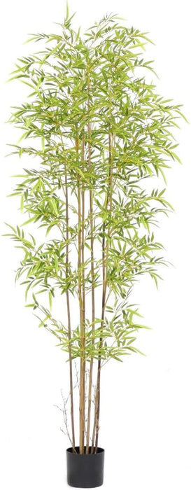 Artificial Bamboo Plant Tall Faux Greenery Decoration for Home & Office