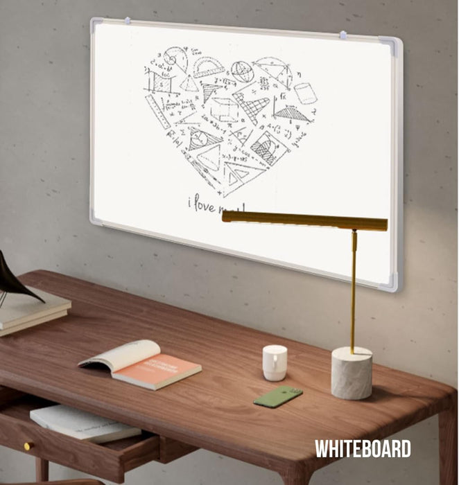 Portable Magnetic Home and Office Board Whiteboard 90X60CM Marker Button