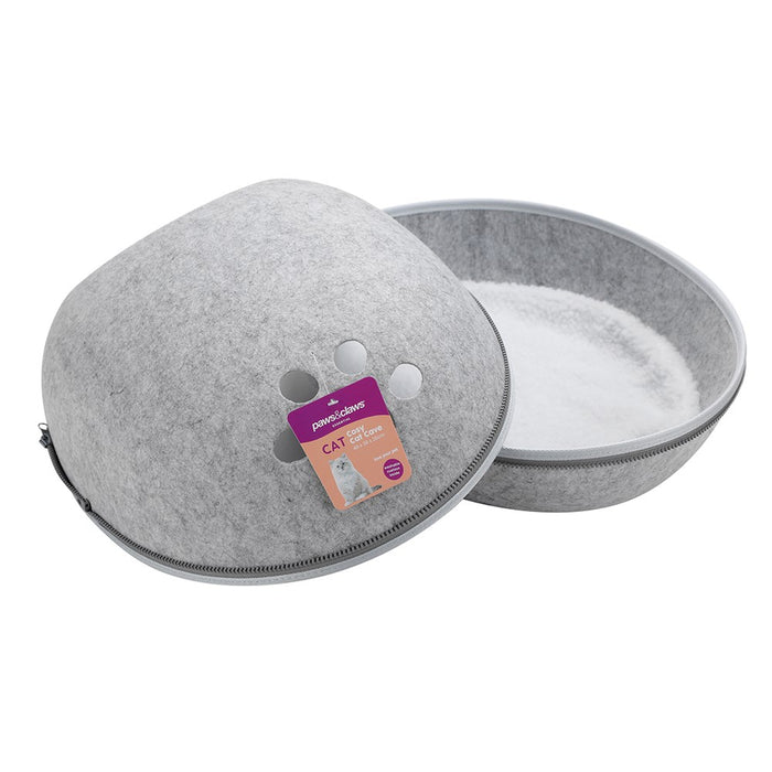 Paws & Claws FELT CAT CAVE 48X40X24CM