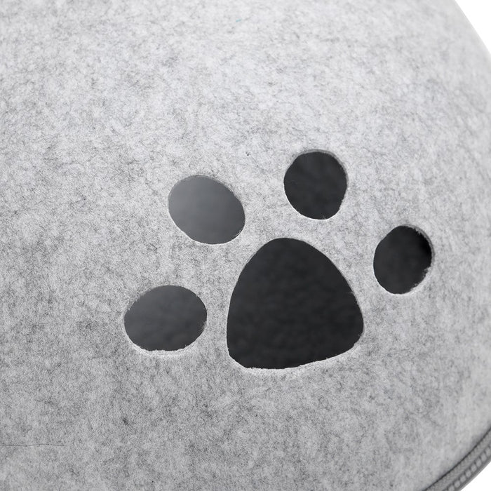 Paws & Claws FELT CAT CAVE 48X40X24CM