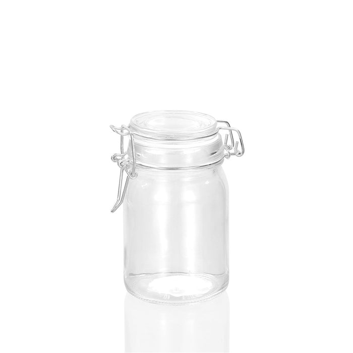 Lemon & Lime FRESCO GLASS CLIP JAR 240ML 12X7.5CM