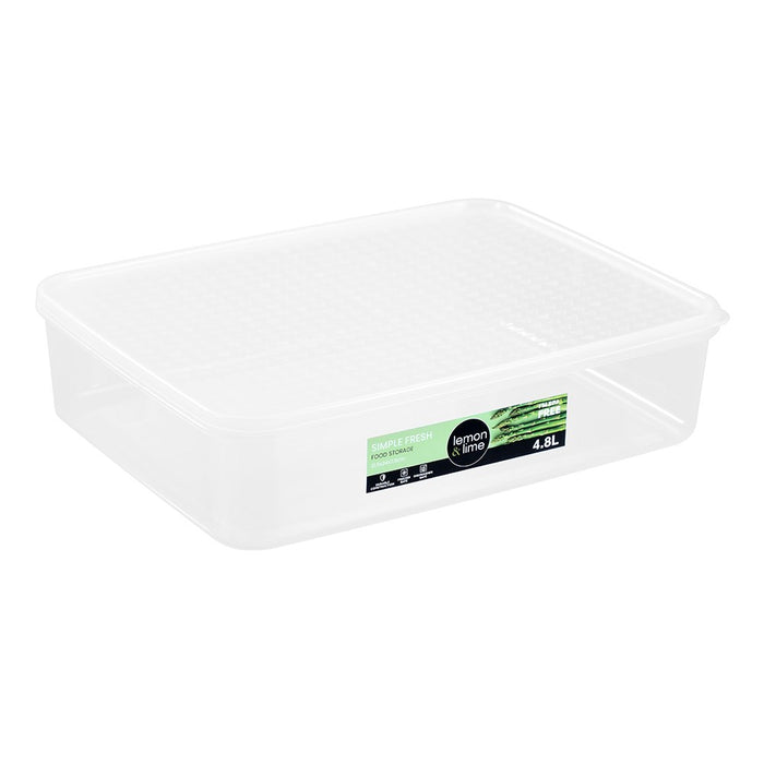 Lemon & Lime SIMPLE FRESH FOOD CONTAINER 4.8L 31.5X24X7.5CM