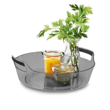 DEEP PORTABLE TURNTABLE 29.2CM DIA CARBON