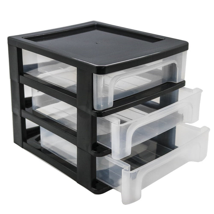 Boxsweden Drawer Desktop Cabinet Lge?3 Layer 30X24.5X25.5Cm
