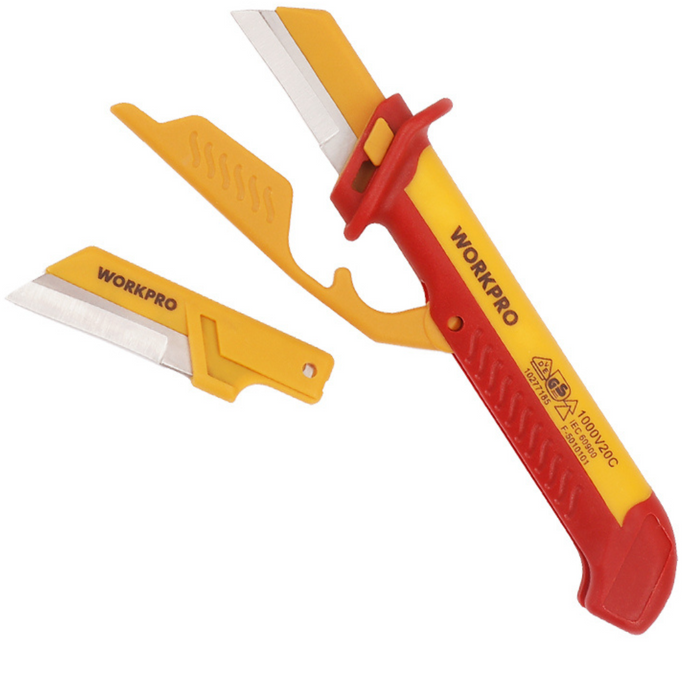 Workpro Insulated Cable Knife Blade(Changeable)58mm WP344008