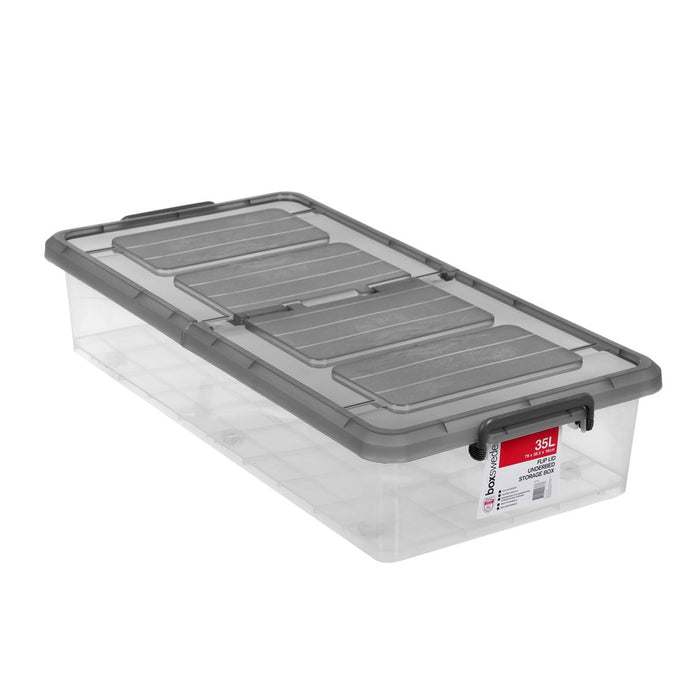 Boxsweden Storage Box Flip Lid 35L Underbed