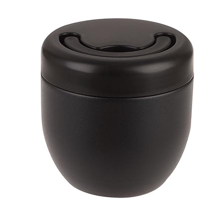 S/S D/WALL INS. FOOD POD 470ML BLACK
