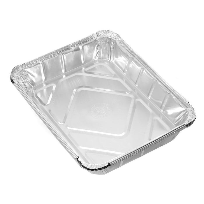 Lemon & Lime FOIL CONTAINER W/ LID 4PK 32X26X5.5CM SHELF READY PDQ