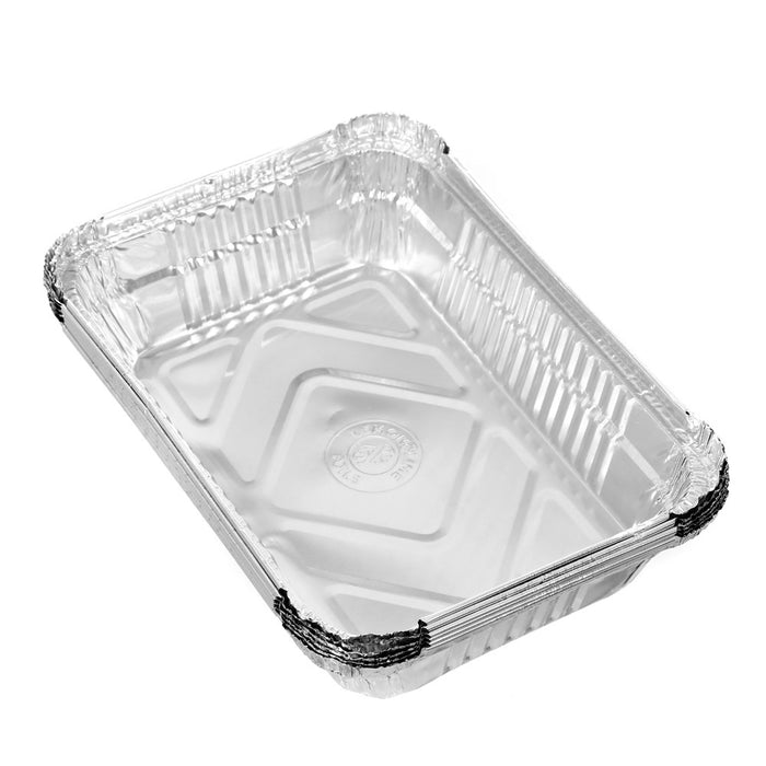 Lemon & Lime FOIL CONTAINER W/ LID 6PK 22X15.5X5CM SHELF READY PDQ