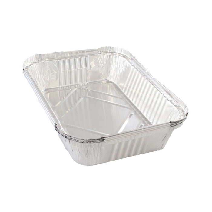 Lemon & Lime FOIL CONTAINER W/ LID 4PK 26.5X19.5X6.5CM SHELF READY PDQ
