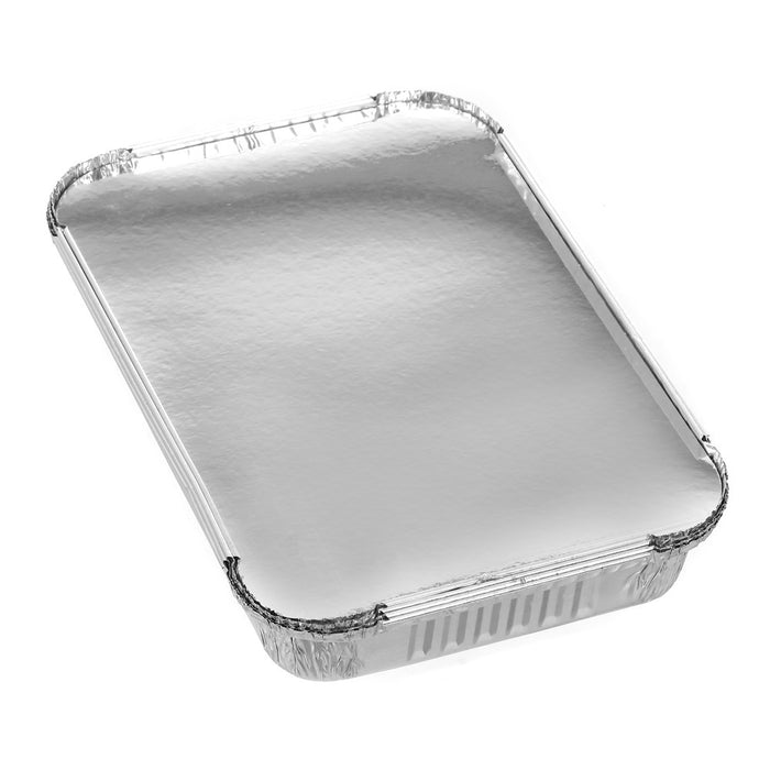 Lemon & Lime FOIL CONTAINER W/ LID 4PK 31.5X21X4.5CM SHELF READY PDQ