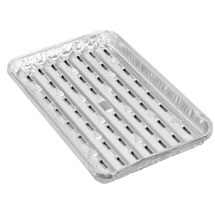 Lemon & Lime FOIL GRILL TRAY 4PK 34X22X3CM SHELF READY PDQ