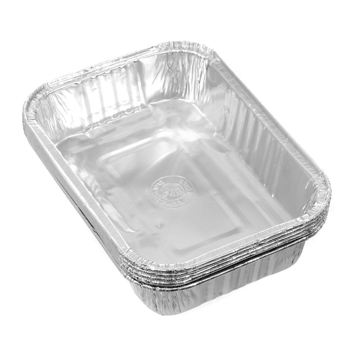 Lemon & Lime FOIL TRAY 5PK RECTANGLE 21.5X15.5X4.5CM SHELF READY PDQ