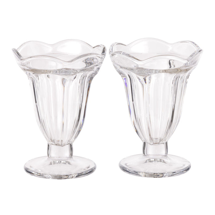 Davis & Waddell Betty Glass Parfait Bowls Clear