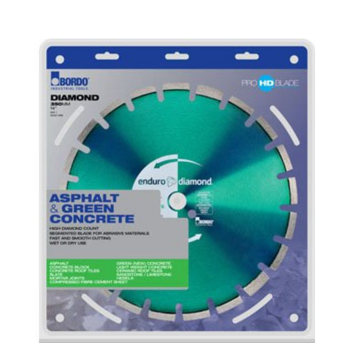 Bordo 500mm Segmented Diamond Green Concrete Blade