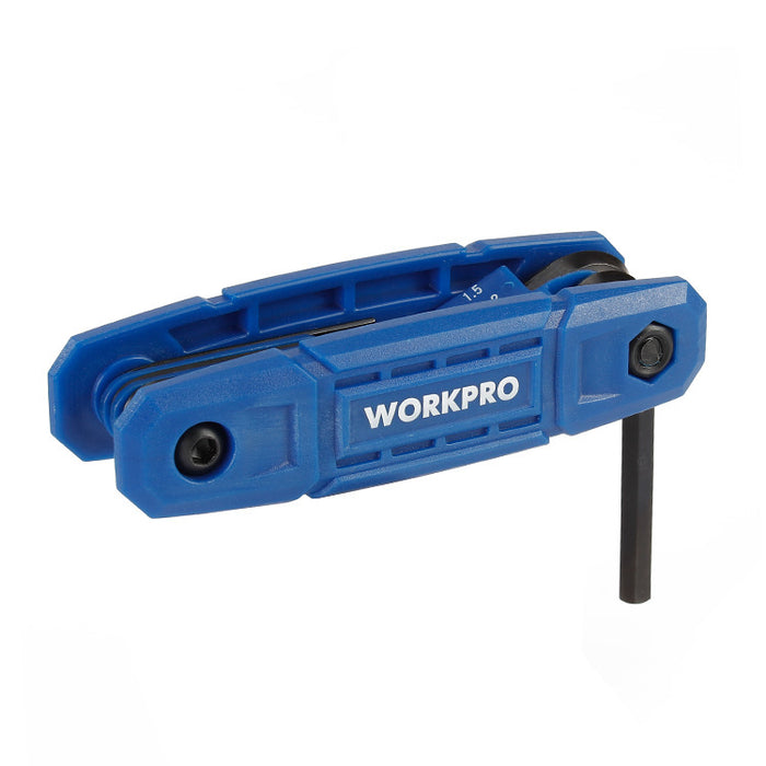 Workpro 8Pc Folding Hex Key( Metric) WP222031