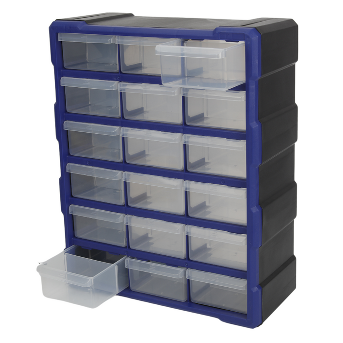 Workpro 18- Drawer Plastic  Parts Organizer