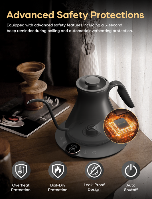 Cocinare FLOW B6 Barista Gooseneck Kettle