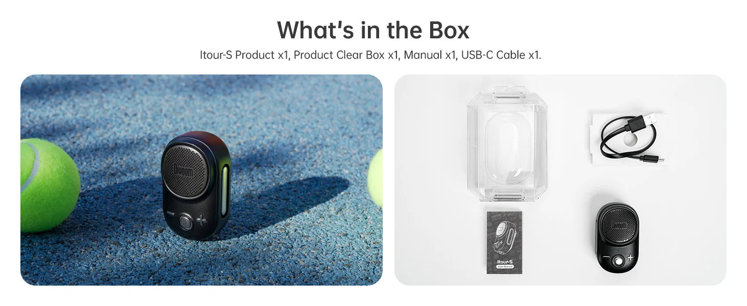 Divoom Itour-S Portable Bluetooth Speaker