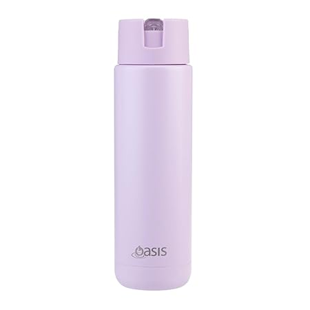 CERAMIC LINED S/S T/WALL INS. DRINK BOTTLE 700ML ORCHID