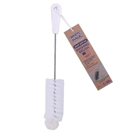 Foam Tipped Baby Bottle Washing Brush