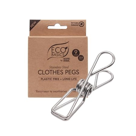 Eco Basics Clothes Pegs 9pack