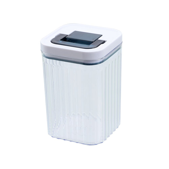 Lemon & Lime CRYSTAL RIBBED FRESH LOCK CONTAINER 950ML 10X10X15.2CM