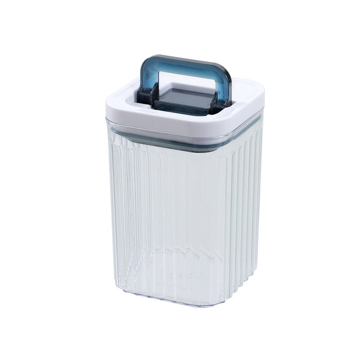 Lemon & Lime CRYSTAL RIBBED FRESH LOCK CONTAINER 950ML 10X10X15.2CM