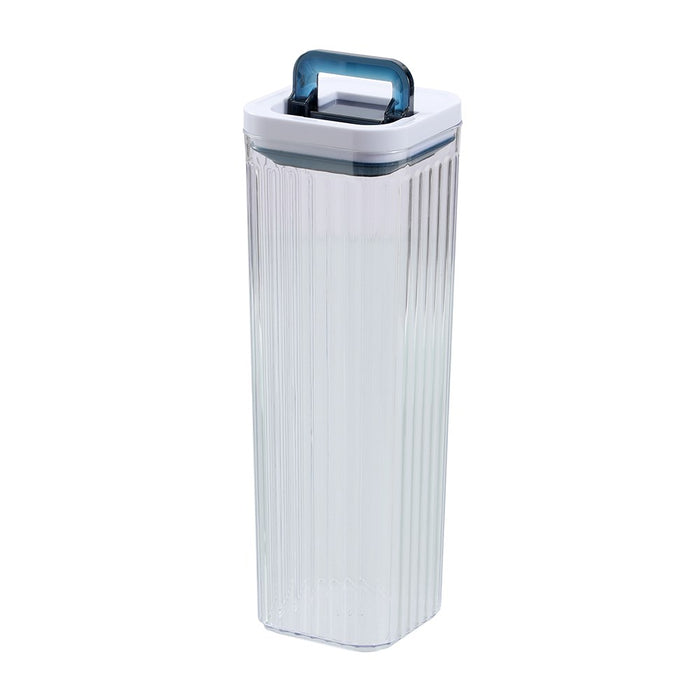 Lemon & Lime CRYSTAL RIBBED FRESH LOCK CONTAINER 2L 10X10X30CM